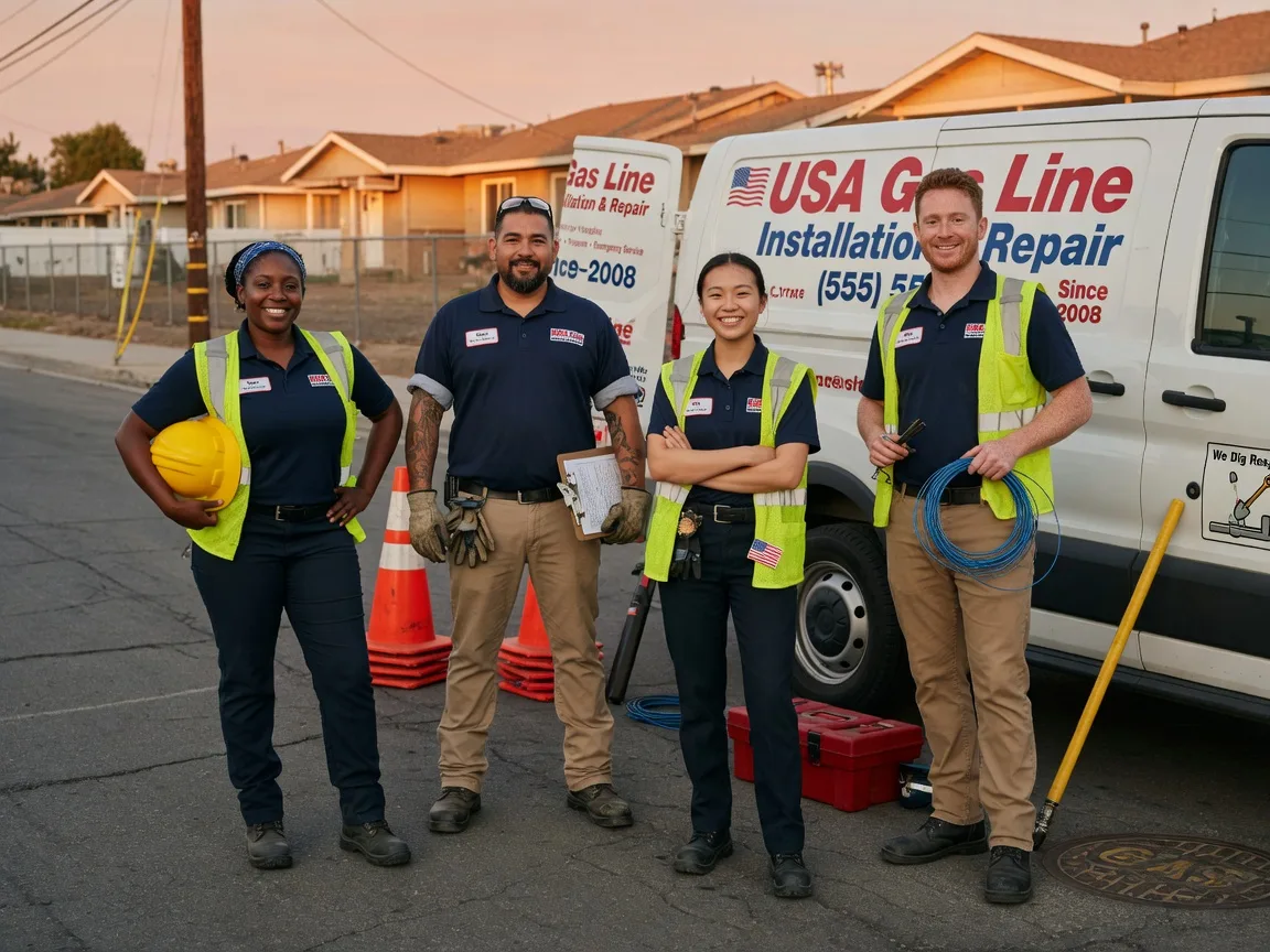Gas Line Installation company in Danforth, ME